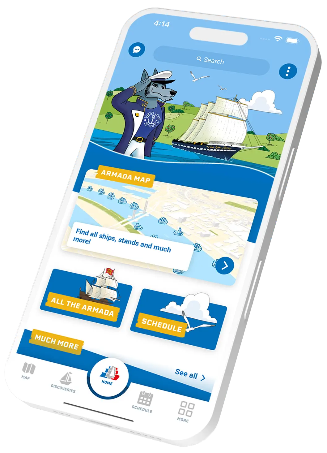 mockup de l'application